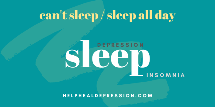 Depression sleep insomnia